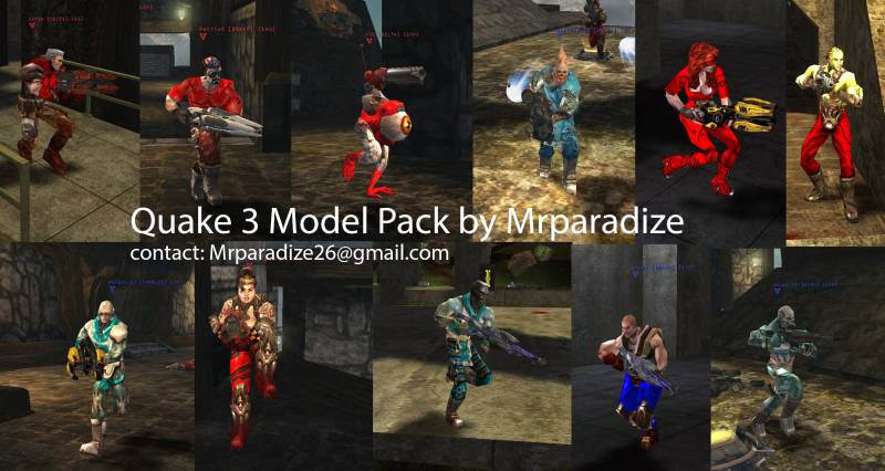 Quake 3 Arena Model Pack v1.1
