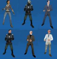 HL2 (Half Life 2) Characters Pack Volume 1